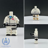 Cobra Commander White Uniform Custom Printed PCC Series Miniature Body