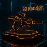 Destiny Vex Rifle Custom 3D Print STL Model File