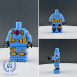 G.I. Joe Cobra Trooper Light Blue V2 Uniform Custom Printed PCC Series Miniature Body
