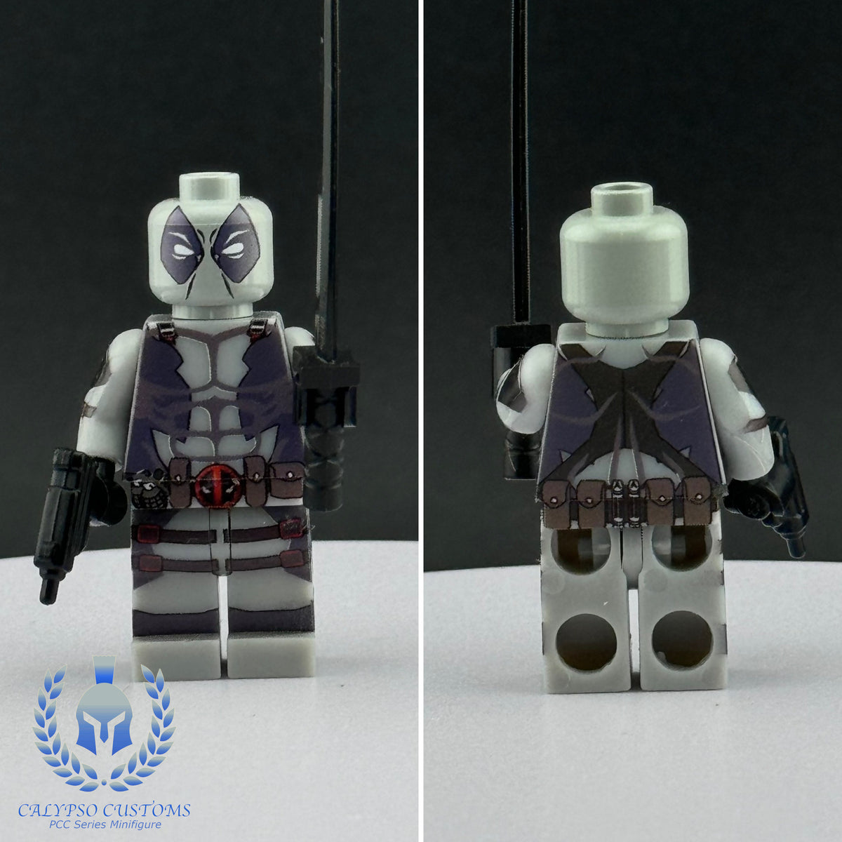 Calypso Customs X-Factor Deadpool Custom Printed PCC Series Miniature