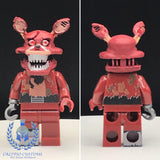 FNAF Nightmare Foxy Custom Printed PCC Series Minifigure