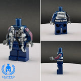 Dark Blue Rebel Pilot Flight Suit Custom UV Printed PCC Series Miniature Body