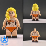 Hooters Waitress Custom UV Printed PCC Series Miniature