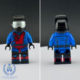 G.I Joe Cobra Strato Viper Blue Custom Printed UV PCC Series Miniature