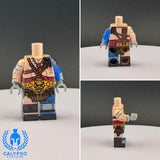 DnD Warlord Outfit Custom UV Printed PCC Series Miniature Body
