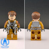Rebel Pilot Gold Leader Custom UV Printed PCC Series Miniature