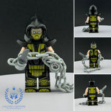 Mortal Kombat Scorpion Custom Printed PCC Series Miniature