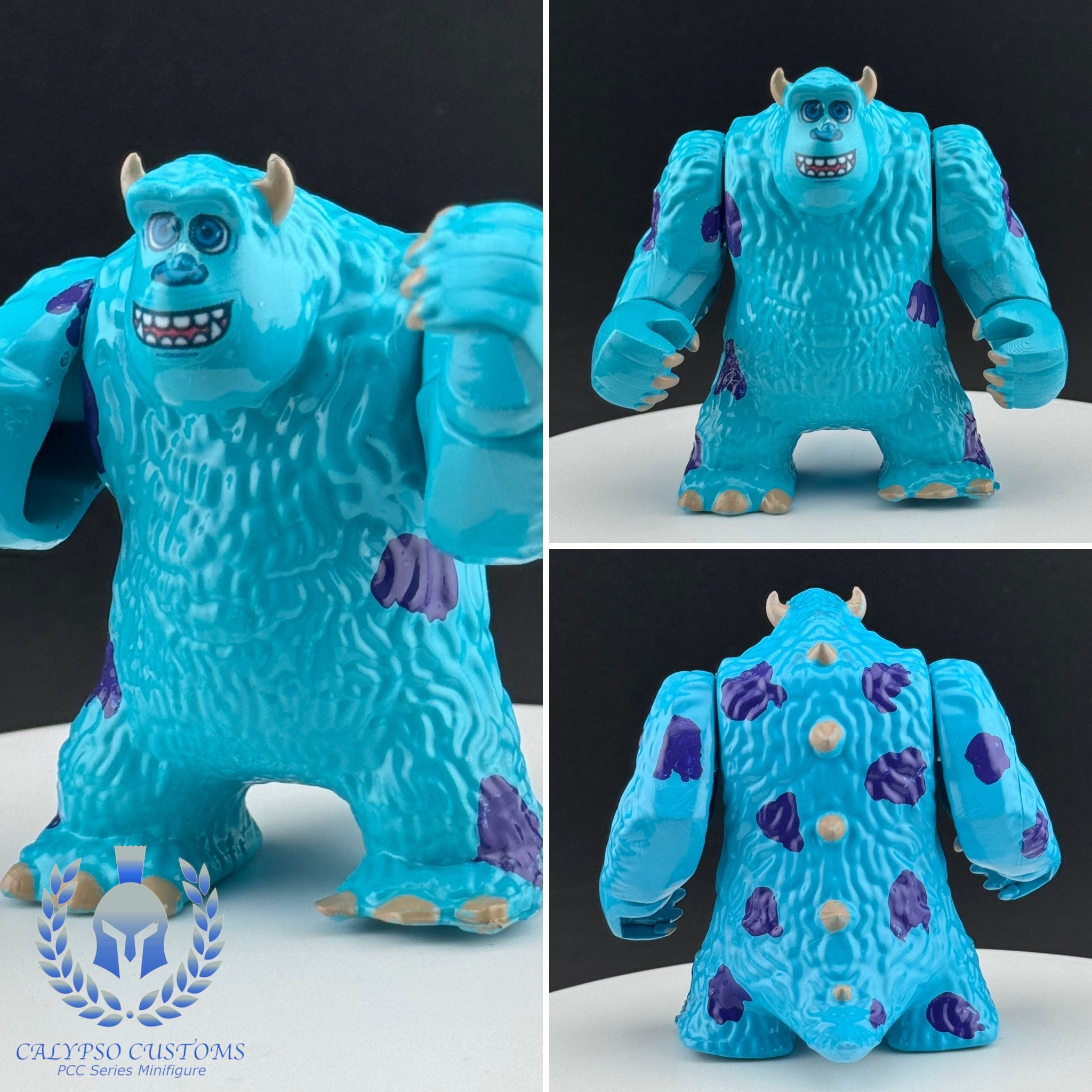 Sully Custom Calypso Customs Custom 3D Printed Monsters INC Sully DX Painted Epic Figure