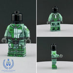 Sand Green Neo Crusader Mandalorian Armor Custom Printed PCC Series Miniature Body