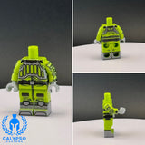 G.I Scifi Trooper Armor Custom UV Printed PCC Series Miniature Body