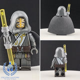 Dark Grey Jedi Temple Guard Custom Printed PCC Series Minifigure