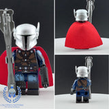 Thor Armored Mandalorian Custom Printed PCC Series Minifigure