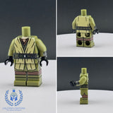 Jedi Temple Tactician Robes V5 Custom UV Printed PCC Series Miniature Body