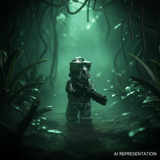 41st Elite Clone ARF Trooper Accurate Jungle Patrol AI Representation