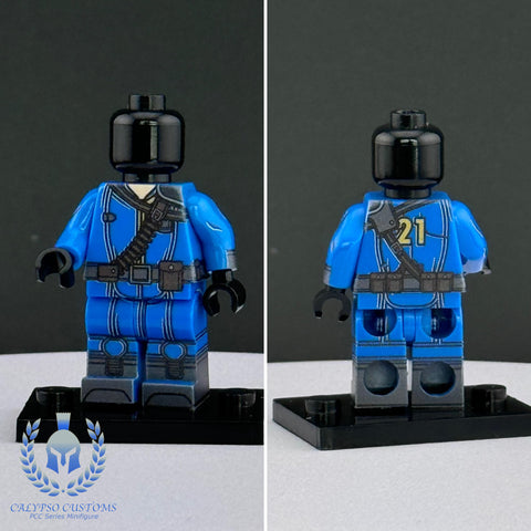 Fallout Vault 21 Male Dweller Jumpsuit PCC Series Miniature Body