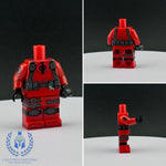 Cobra Officer Red Uniform Custom Printed PCC Series Miniature Body