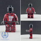 Red Neo Crusader Mandalorian Armor PCC Series Minifigure Body