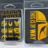 Mandalorian Clans Theme Minifigure Display Case