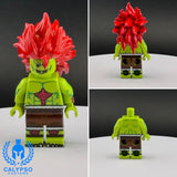 Blanka SF Custom UV Printed PCC Series Miniature