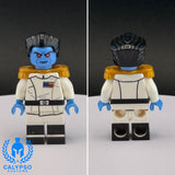 Grand Admiral Thrawn Custom UV Printed PCC Series Miniature