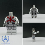 Metallic Samurai Armor Custom Printed PCC Series Miniature Body