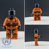 Spartan Mark VI Orange Armor PCC Series Minifigure Body