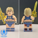 MOTU Laser Light He-Man Custom Printed UV PCC Series Miniature