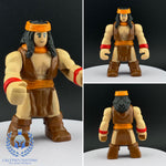 Custom 3D Resin Printed Apache Chief DX Painted Epic Scale Figure KIT