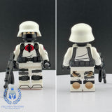 G.I. Joe White Cobra Trooper V1 Custom Printed UV PCC Series Miniature