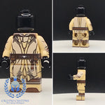 Tatooine Jedi Guardian Robes PCC Series Minifigure Body