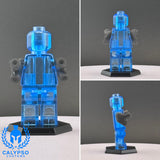 Custom 3D Printed Black Daul Arm White Set Miniature Piece