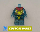 Metroid Hologram Hunter Armor Custom UV Printed PCC Series Miniature Body