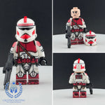 Recon Clone ShockTrooper Custom Printed PCC Series Minifigure