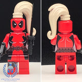 Female Deadpool Custom Printed PCC Series Minifigure