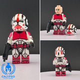 Shock Legion Comms Clone Trooper Custom UV Printed PCC Series Miniature