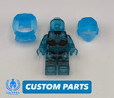 Transparent Cyan Spartan Reach Scout Custom UV Printed PCC Series Miniature