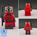 Cobra Crimson Guard Mandalorian Custom UV Printed PCC Series Miniature