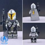 Grand Mercenary Mandalorian Custom UV Printed PCC Series Miniature
