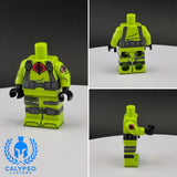 Cobra Acid Trooper Uniform Custom UV Printed PCC Series Miniature Body