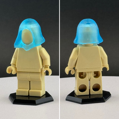 Custom 3D Printed Hologram Sith/Jedi Hood Miniature Piece