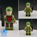 G.I. Joe Sgt. Flash Silver Custom Printed UV PCC Series Miniature