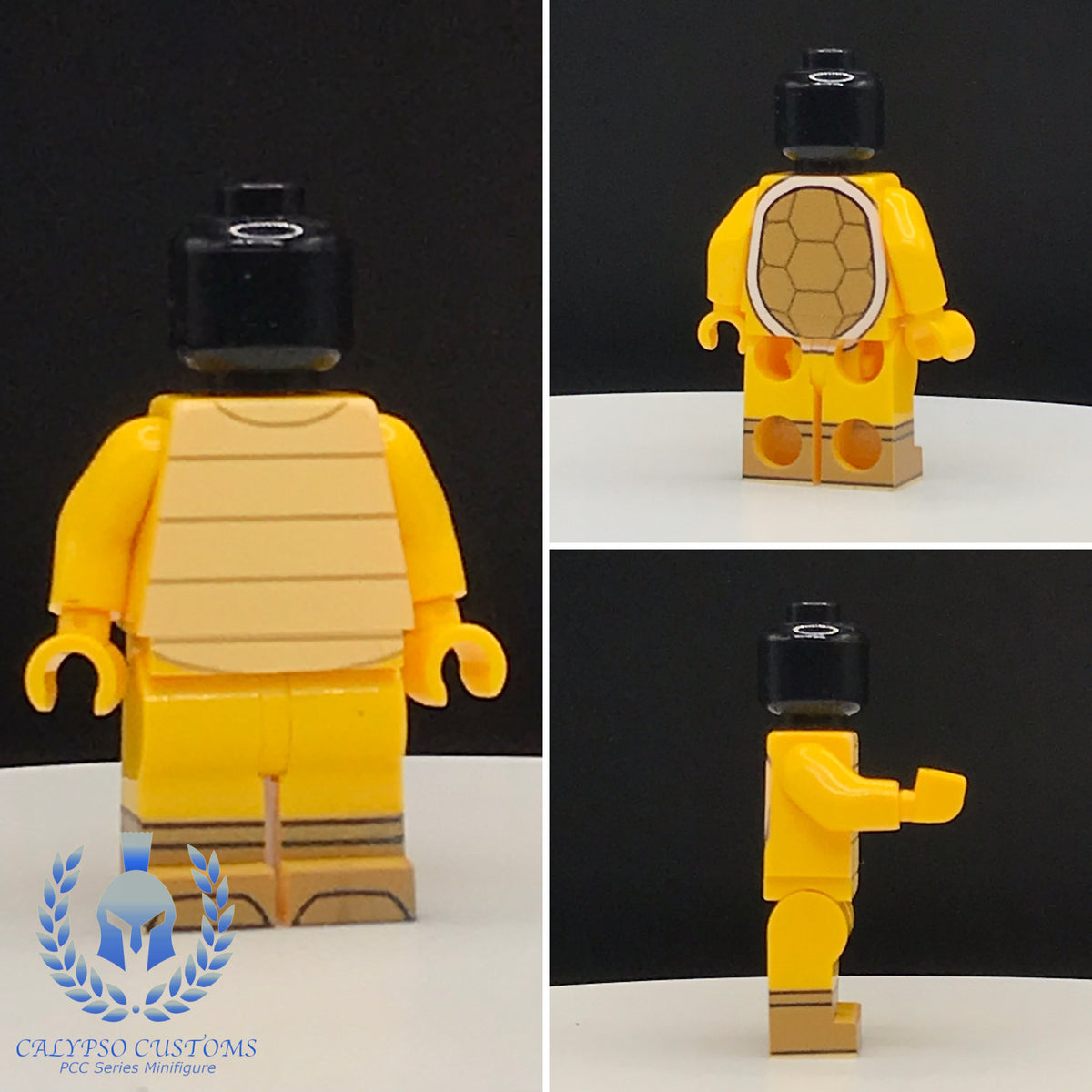 Calypso Customs Mario Gold Koopa Shell Suit PCC Series Minifigure Body