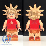 Captain Liberty Custom Printed PCC Series Minifigure