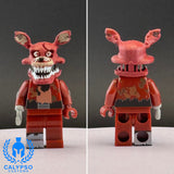 FNAF Nightmare Foxy Custom UV Printed PCC Series Miniature