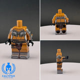 Startrek Female Klingon Armor Custom UV Printed PCC Series Miniature Body