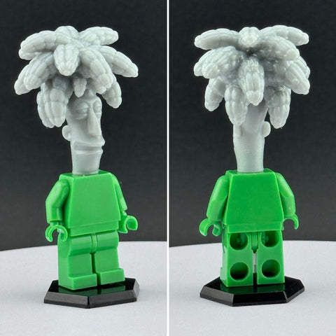 Custom 3D Printed Simpsons Sideshow Bon Miniature Head