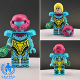 Metroid: Fusion Suit Samus Aran Custom UV Printed PCC Series Miniature