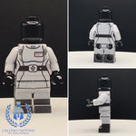 Female Imperial Grey Officer Suit PCC Series Minifigure Body