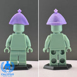 Custom 3D Printed Purple Lufa Nemodian Hat  Miniature Piece