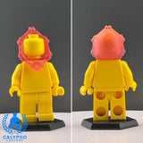 Custom 3D Printed Transparent Red Hordak Hood Miniature Piece